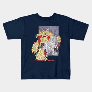 Spaghetti Yeti Kids T-Shirt